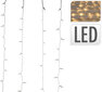 LED Virtene Lāstekas, 320LED cena un informācija | Ziemassvētku lampiņas, LED virtenes | 220.lv