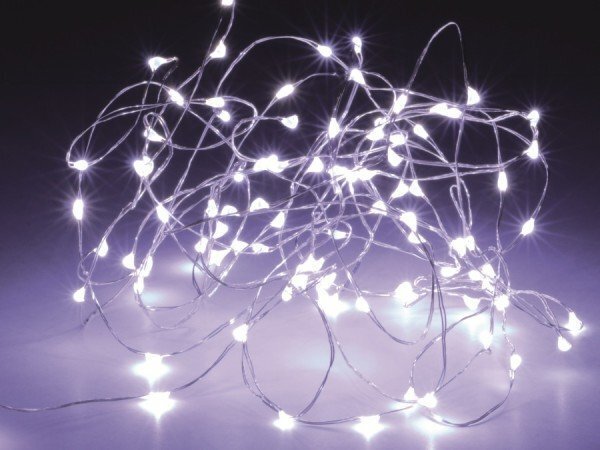 Ziemassvētku virtene, 100 LED cena un informācija | Ziemassvētku lampiņas, LED virtenes | 220.lv