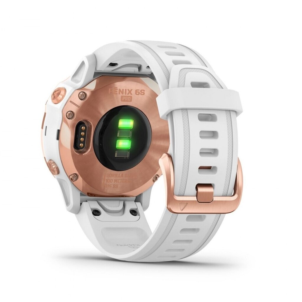 Garmin fēnix® 6S Pro Rose Gold-tone/White cena un informācija | Viedpulksteņi (smartwatch) | 220.lv