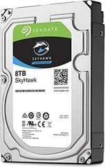 Жесткий диск SEAGATE Desktop SkyHawk Guardian (3,5'/8 ТБ/SATA/5900 об/мин) цена и информация | Внутренние жёсткие диски (HDD, SSD, Hybrid) | 220.lv