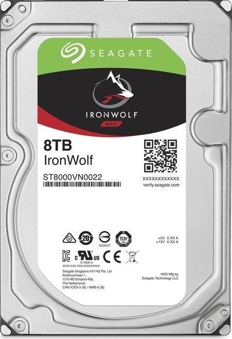 Seagate ST8000VN004 cena un informācija | Iekšējie cietie diski (HDD, SSD, Hybrid) | 220.lv