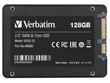 Cietais Disks Verbatim VI550 S3 128 GB SSD cena un informācija | Iekšējie cietie diski (HDD, SSD, Hybrid) | 220.lv