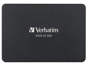 Drive Verbatim VI550 S3 49350 (128 GB ; 2.5 Inch; SATA III) цена и информация | Внутренние жёсткие диски (HDD, SSD, Hybrid) | 220.lv