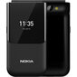 Nokia 2720 Flip, 4 GB, Dual SIM, Black cena un informācija | Mobilie telefoni | 220.lv