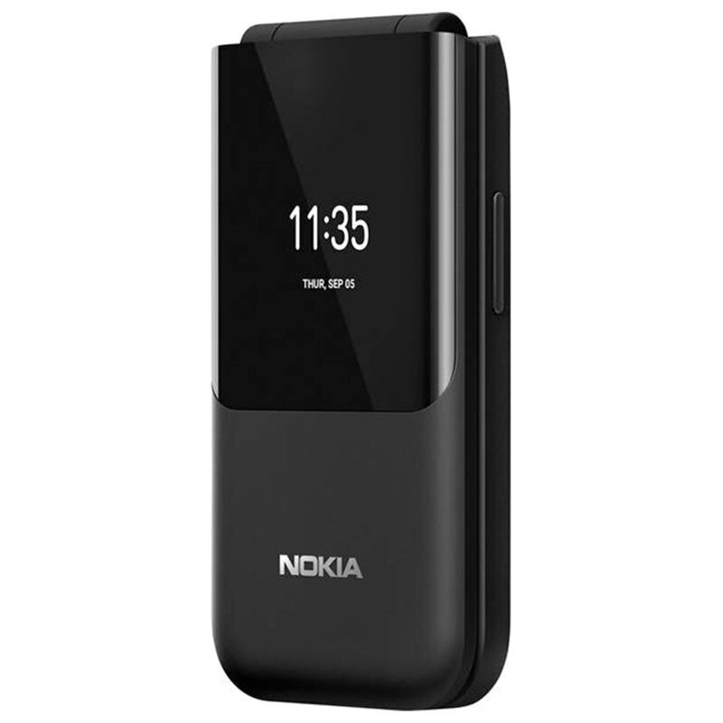 Nokia 2720 Flip, 4 GB, Dual SIM, Black цена и информация | Mobilie telefoni | 220.lv