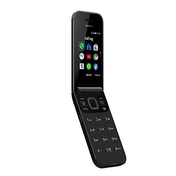 Nokia 2720 Flip, 4 GB, Dual SIM, Black цена и информация | Mobilie telefoni | 220.lv