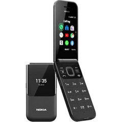 Nokia 2720 Flip, 4 GB, Dual SIM, Black cena un informācija | Mobilie telefoni | 220.lv