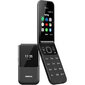Nokia 2720 Flip, 4 GB, Dual SIM, Black цена и информация | Mobilie telefoni | 220.lv