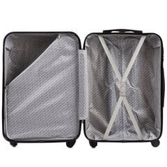 Большой чемодан Wings AT01, оранжевый цена и информация | Чемоданы, дорожные сумки  | 220.lv