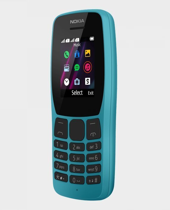 Nokia 110 (2019), 4 MB, Dual SIM, Ocean Blue цена и информация | Mobilie telefoni | 220.lv