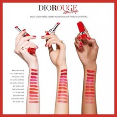 Lūpu krāsa Dior Rouge Dior Ultra Rouge 3,5 g, 651 Ultra Fire цена и информация | Помады, бальзамы, блеск для губ | 220.lv