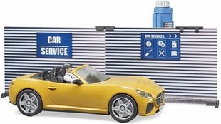 Комплект Автосервис Bruder, 62110 цена и информация | Конструктор автомобилей игрушки для мальчиков | 220.lv