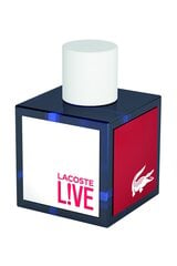 Tualetes ūdens Lacoste Live Pour Homme EDT vīriešiem 60 ml cena un informācija | Vīriešu smaržas | 220.lv