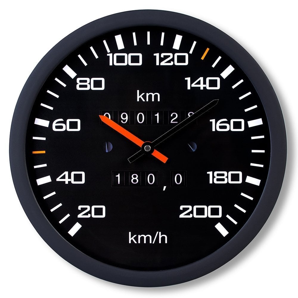 Sienas pulkstenis Froster Speedometer цена и информация | Oriģināli pulksteņi | 220.lv