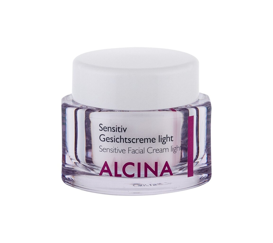 Sejas krēms jutīgai ādai Alcina Sensitive 50 ml cena un informācija | Sejas krēmi | 220.lv