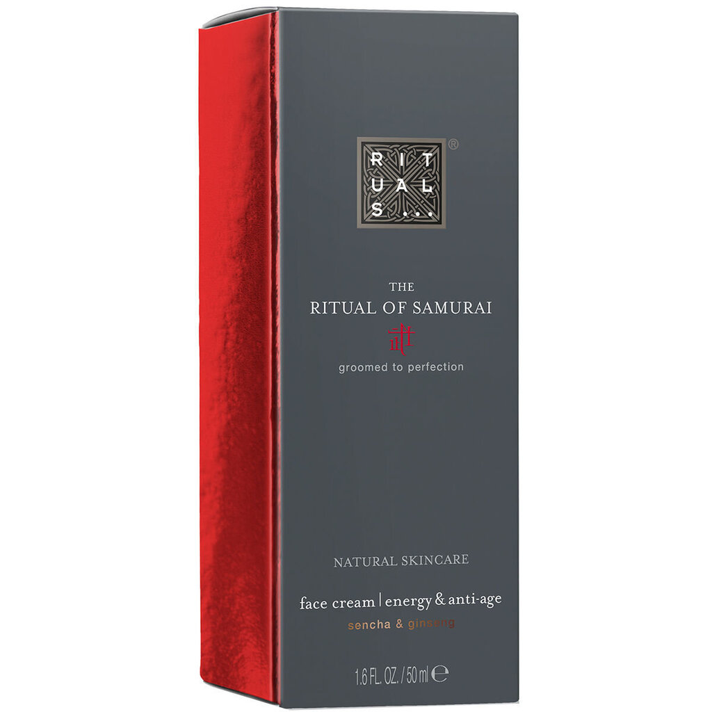 Sejas krēms vīriešiem Rituals Samurai Energy & Anti-Age 50 ml cena un informācija | Sejas krēmi | 220.lv