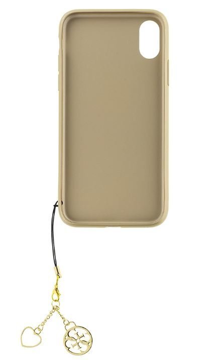 Mobilā telefona aizmugurējais apvalks Guess, piemērots Apple Iphone X/XS, Brūns cena un informācija | Telefonu vāciņi, maciņi | 220.lv
