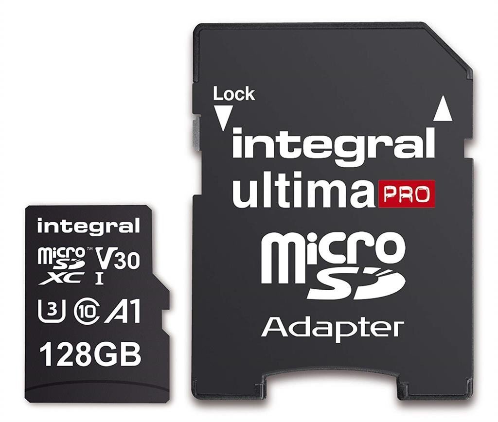 INTEGRAL INMSDX128G-100/90V30 цена и информация | Atmiņas kartes mobilajiem telefoniem | 220.lv