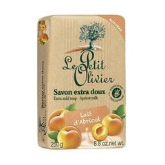 Ziepes Le Petit Olivier Extra Abricot Milk 250 g cena un informācija | Ziepes | 220.lv