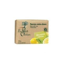 Мыло Le Petit Olivier Extra Verbena Lemon 100 г цена и информация | Мыло | 220.lv