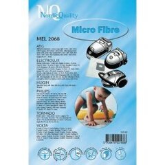 Мешок для сбора пыли Nordic Quality 5шт.+1 фильтр, MEL 2068 цена и информация | Принадлежности для пылесосов | 220.lv