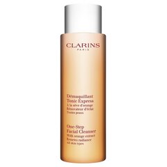 Tonizējošs attīrošs sejas losjons Clarins One Step Facial Cleanser 200 ml cena un informācija | Sejas ādas kopšana | 220.lv