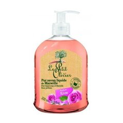 Šķidrās roku ziepes Le Petit Olivier Rose 300 ml cena un informācija | Ziepes | 220.lv