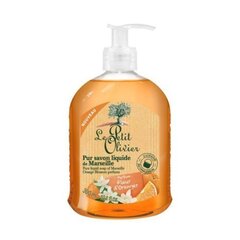 Šķidrās roku ziepes Le Petit Olivier Orange 300 ml cena un informācija | Ziepes | 220.lv