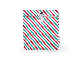 Подарочная коробочка Merry Xmas - Stripes 25x11x27см (1 упаковка/3 шт) цена и информация | Упаковочные материалы для подарков | 220.lv