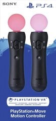 Sony Official PlayStation 4 Move Controller - Twin Pack (Melns) (PS4/PSVR) цена и информация | Джойстики | 220.lv