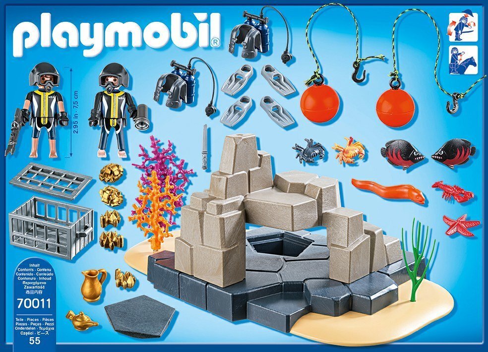 70011 PLAYMOBIL® Super Set, Taktiskā niršana cena un informācija | Konstruktori | 220.lv