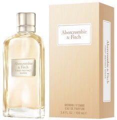 Парфюмерная вода Abercrombie & Fitch First Instinct Sheer EDP для женщин 100 мл цена и информация | Женские духи Lovely Me, 50 мл | 220.lv