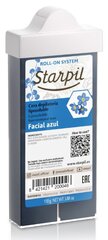 Vasks sejas depilācijai kasetnē Starpil Roll-On Facial Azul 110 g cena un informācija | Depilācijas līdzekļi, vaksācijas piederumi | 220.lv