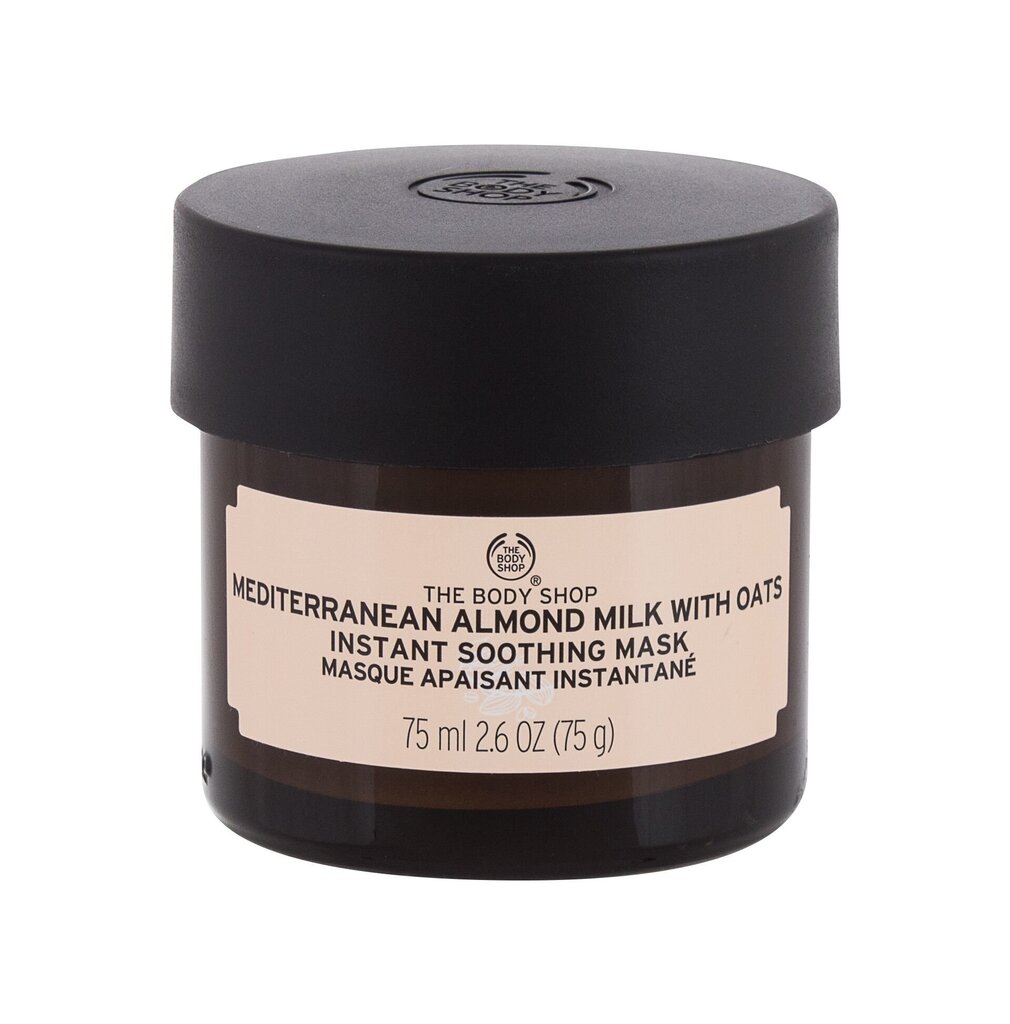 Nomierinoša sejas maska The Body Shop Mediterranean Almond & Oats 75 ml цена и информация | Sejas maskas, acu maskas | 220.lv