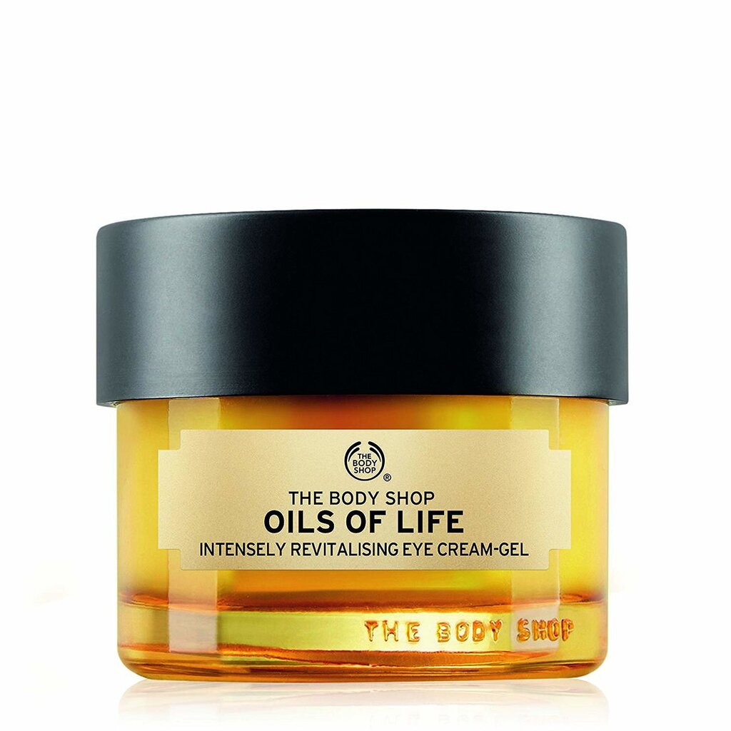 Vitalitāti sniedzošs acu krēms The Body Shop Oils Of Life 20 ml цена и информация | Acu krēmi, serumi | 220.lv