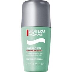 Rullīšu dezodorants Biotherm Homme Aquapower vīriešiem 75 ml cena un informācija | Biotherm Higiēnas preces | 220.lv