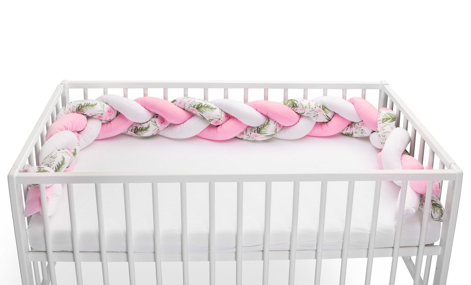 Bērnu gultiņas aizsardzība 210cm, rozā, Sensillo , 2221 цена и информация | Bērnu drošības preces | 220.lv