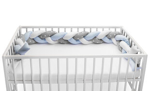 Bērnu gultiņas aizsardzība 210cm, zila, Sensillo , 2222 cena un informācija | Bērnu drošības preces | 220.lv