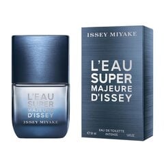 Tualetes ūdens Issey Miyake L'Eau Super Majeure D'Issey EDT vīriešiem 50 ml cena un informācija | Vīriešu smaržas | 220.lv