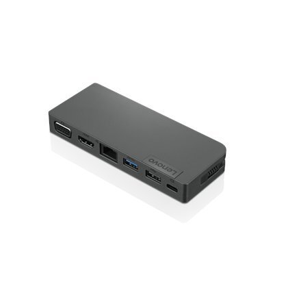 Lenovo Powered USB-C Travel Hub Ethernet цена и информация | Adapteri un USB centrmezgli | 220.lv