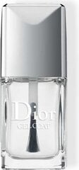 Gela bezkrāsaina nagu laka Dior Gel Coat, 10ml cena un informācija | Nagu lakas, stiprinātāji | 220.lv