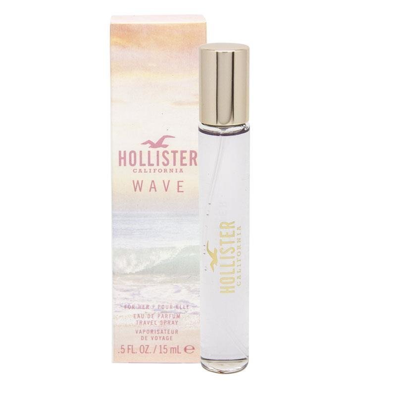 Parfimērijas ūdens sievietēm Hollister California Wave EDP 15 ml cena un informācija | Sieviešu smaržas | 220.lv