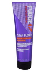 FUDGE Clean Blonde Violet тонизирующий шампунь 250мл цена и информация | Шампуни | 220.lv