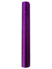 Dekoratīvs materiāls svētku rotāšanai, violets, 0.36 x 9m (1 gab./ 9 m) cena un informācija | Svētku dekorācijas | 220.lv