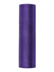 Dekoratīvs materiāls svētku rotāšanai, violets, 0.16 x 9m (1 gab./ 9 m) cena un informācija | Svētku dekorācijas | 220.lv