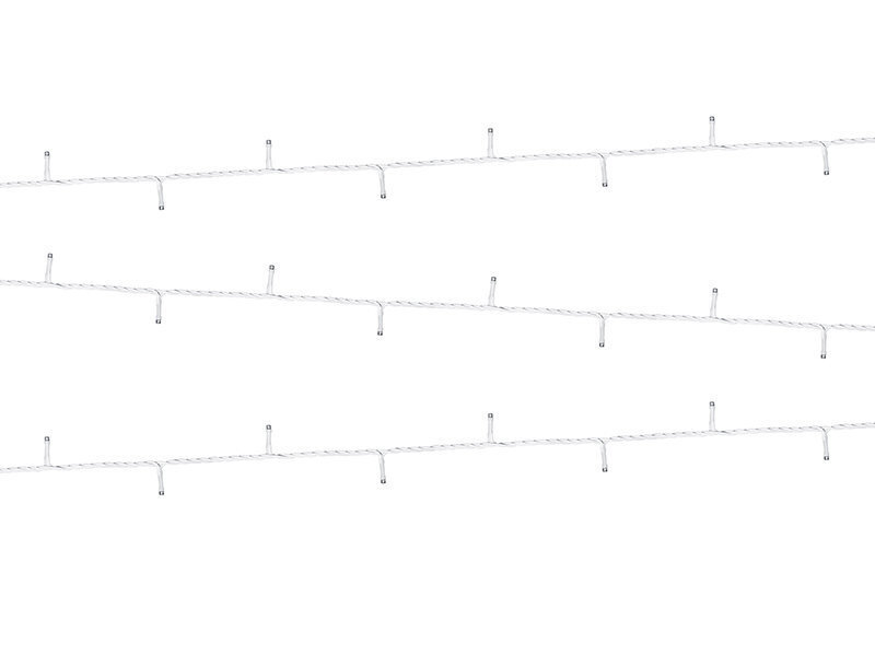 Virtene 100LED, 10 m, auksti balta cena un informācija | Ziemassvētku lampiņas, LED virtenes | 220.lv