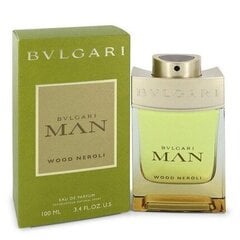 Мужская парфюмерия Man Wood Neroli Bvlgari (100 ml) EDP цена и информация | Мужские духи | 220.lv