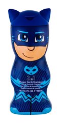 Шампунь и гель для душа для мальчиков PJ Masks 400 мл цена и информация | Косметика для мам и детей | 220.lv