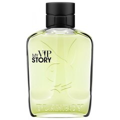 Tualetes ūdens Playboy My Vip Story EDT vīriešiem 60 ml cena un informācija | Playboy Smaržas, kosmētika | 220.lv