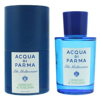 Tualetes ūdens sievietēm/vīriešiem Acqua Di Parma Blu Mediterraneo Cipresso Di Toscana EDT 75 ml cena un informācija | Sieviešu smaržas | 220.lv